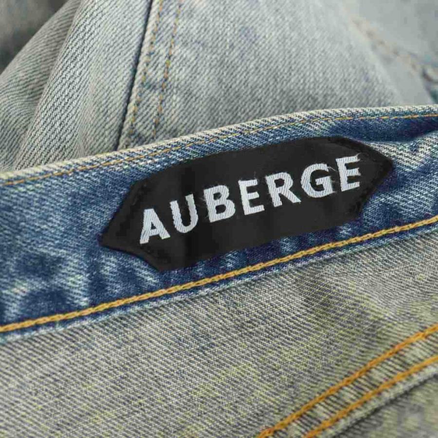 オーベルジュ AUBERGE MARLON BLEACH デニムパンツ ジーンズ ボタン