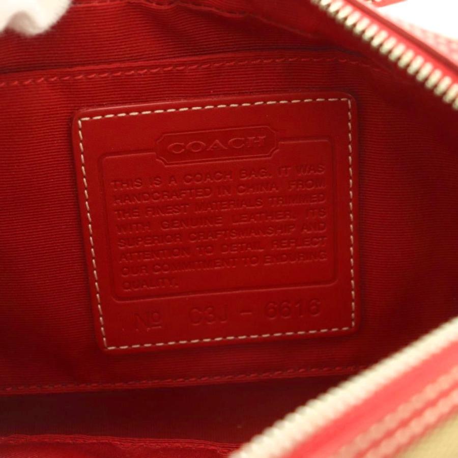 COACH（コーチ） シグネチャー ショルダーバッグ スクエア型 ベージュ