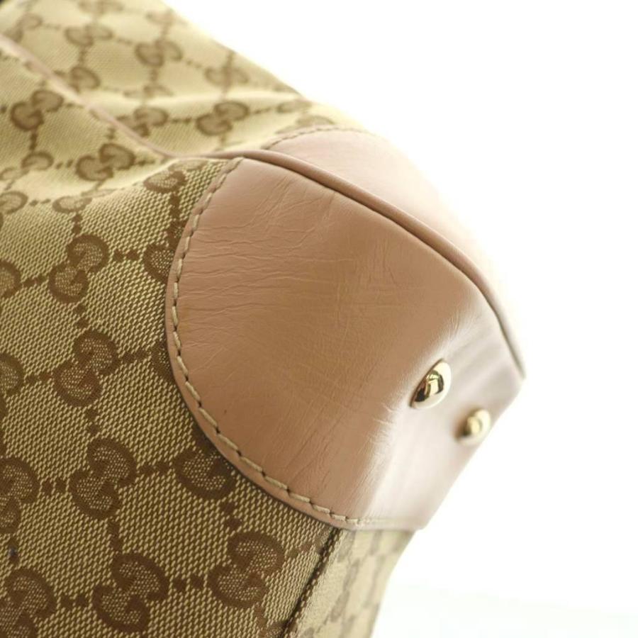 GUCCI（グッチ） GUCCI GGキャンバス レザー トートバッグ モノグラム 