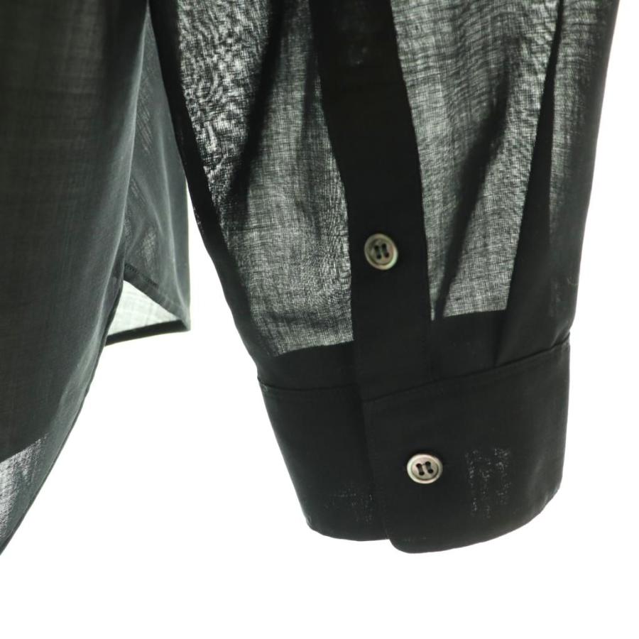 theory（セオリー） Theory Wool Voile Classic Menswear Shirt シアー