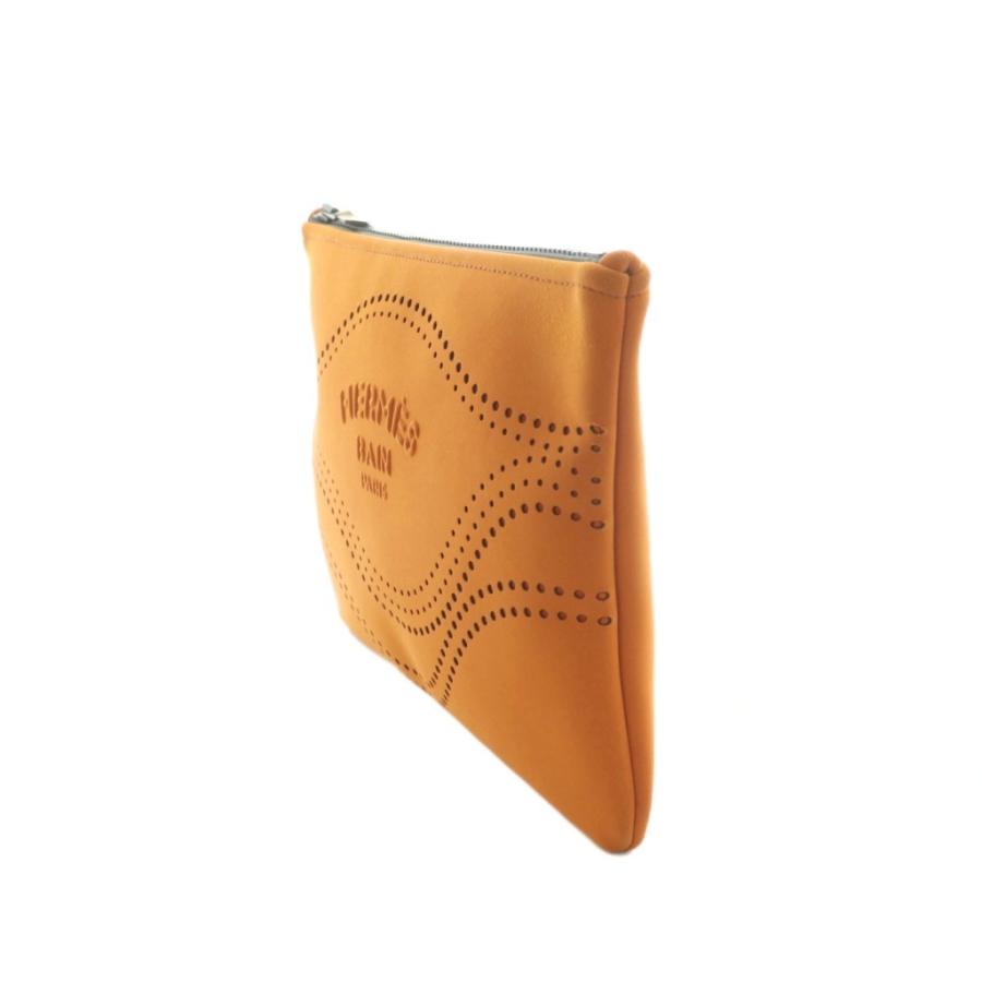 エルメス HERMES トゥルース フラット MM ネオバン ポーチ パンチング加工 茶 /MI ■OS ■OH レディース_2