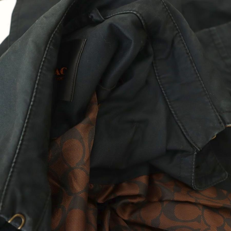 COACH（コーチ） トレンチコート ベルト付き XS ブラック /HK □OS