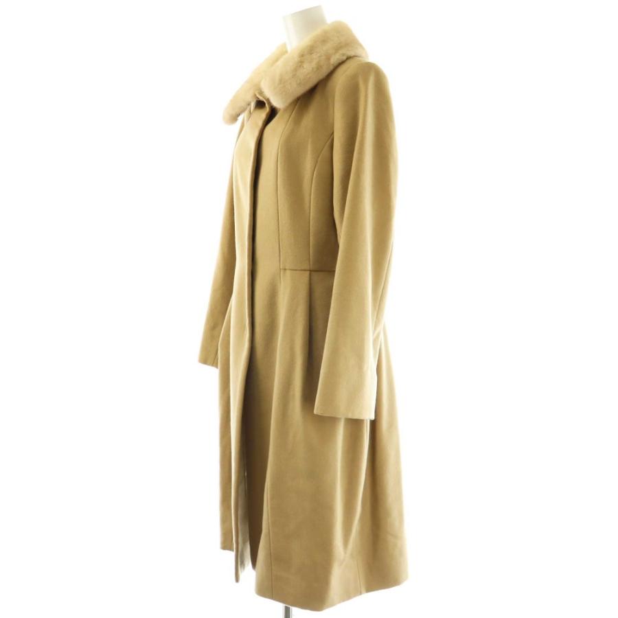 フォクシー ブティック FOXEY BOUTIQUE カシミヤ ミンクファー コート 