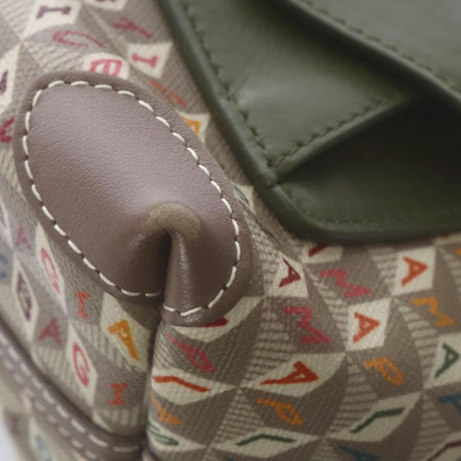 アニヤハインドマーチ ANYA HINDMARCH I AM A PLASTIC Bag マルチポケット トートバッグ ショルダーバッグ 2way ブラウン /YO25 レディースの画像