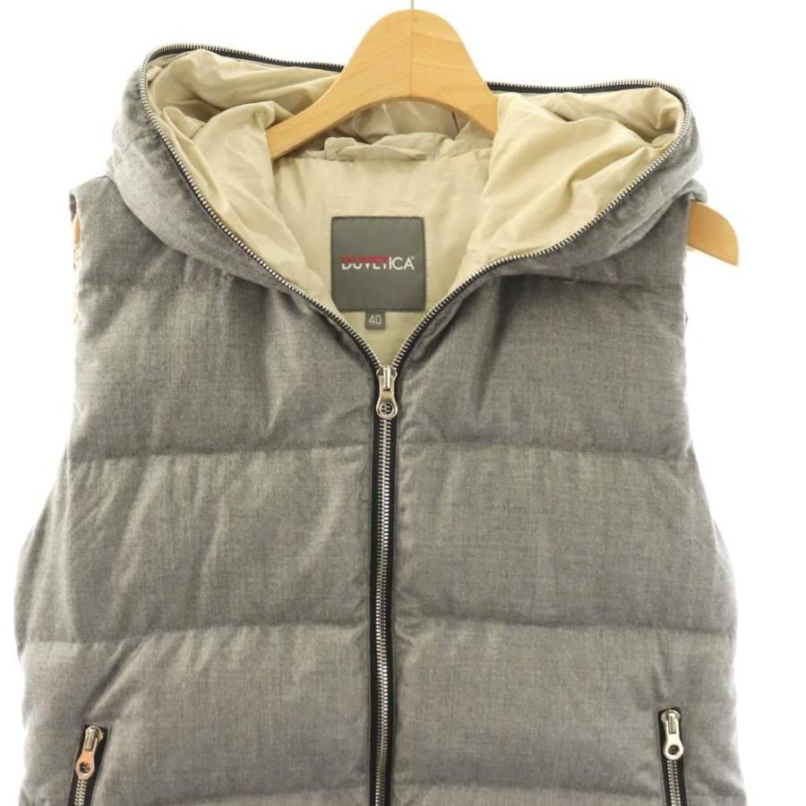 美品❣️DUVETICA　デュベティカ　フェベドゥエ　 ダウンベスト　黒　ウール DUVETICA（デュベティカ） DUVETICA FEBEDUE ダウンベスト 上着 ウール