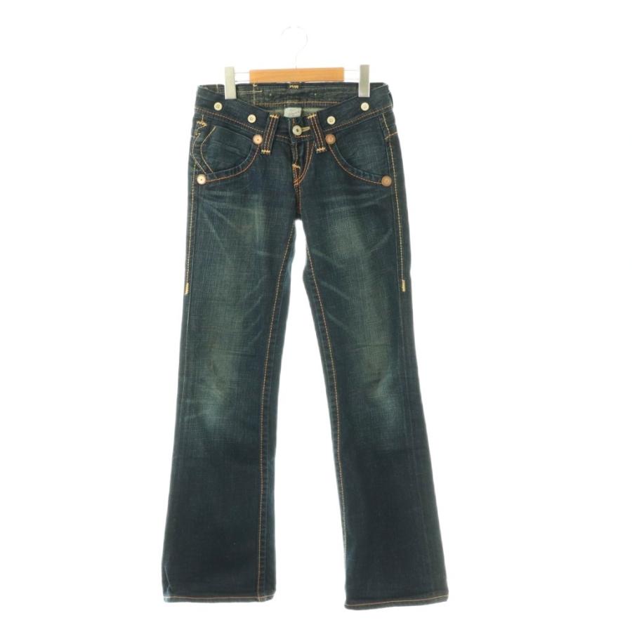 トゥルーレリジョン TRUE RELIGION ステッチデザイン ボタンフライ