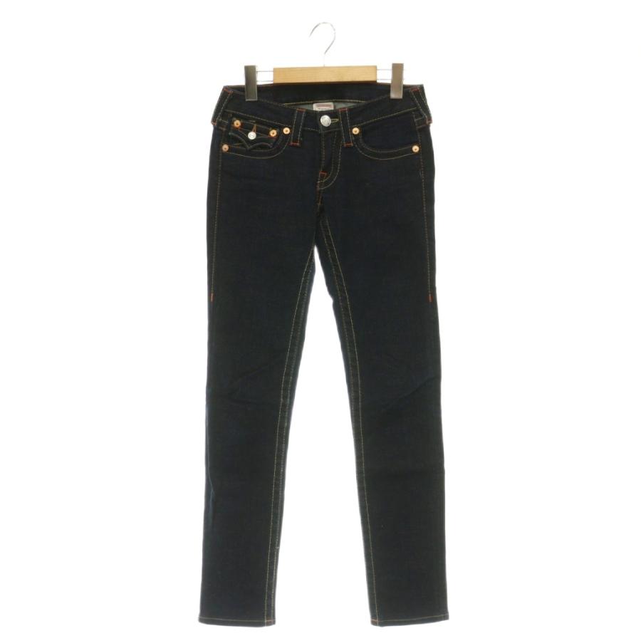 True Religion ブラック スキニーパンツ 24 トゥルーレリジョン TRUE 