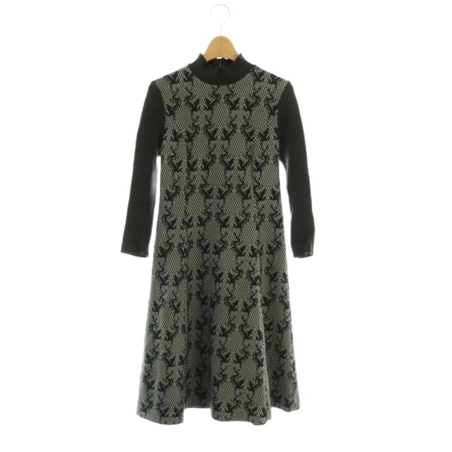VivienneTam ドラゴン柄 ひざ丈ワンピース 希少柄　サイズ0 ヴィヴィアンタム VIVIENNE TAM ドラゴン ジャガード ワンピース ひざ
