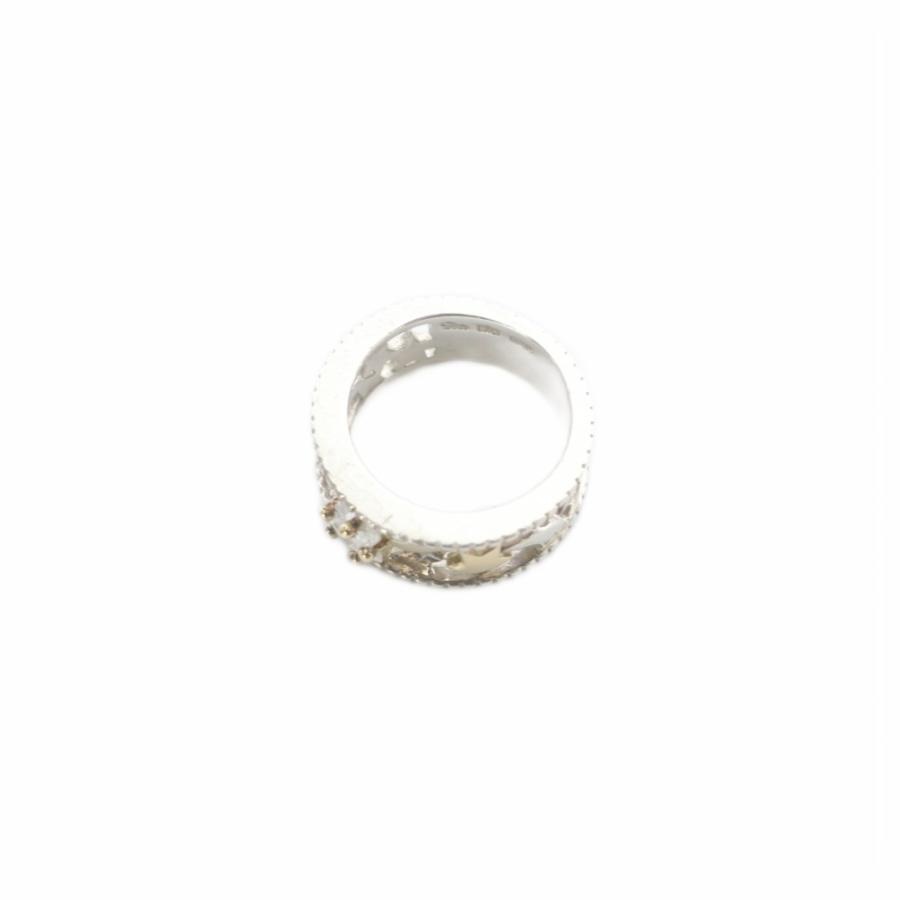 スタージュエリー STAR JEWELRY 指輪 K18/925 リング 3号 シルバー /SR