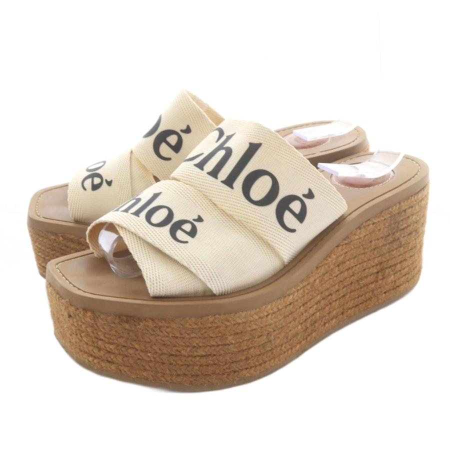Chloe（クロエ） CHLOE Woody ウェッジエスパドリーユ サンダル 36
