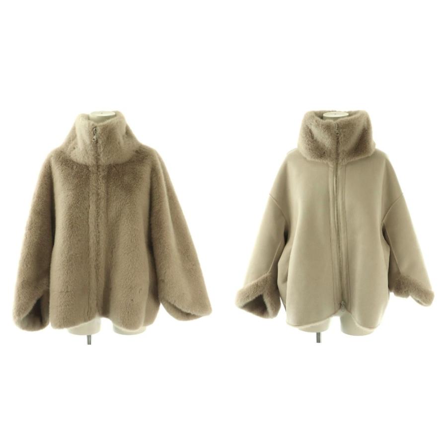 バーニーズニューヨーク BARNEYS NEW YORK フェイクファーショート