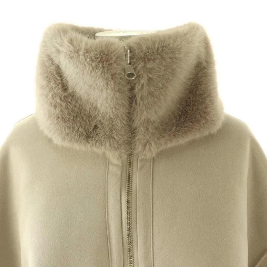 バーニーズニューヨーク BARNEYS NEW YORK フェイクファーショート