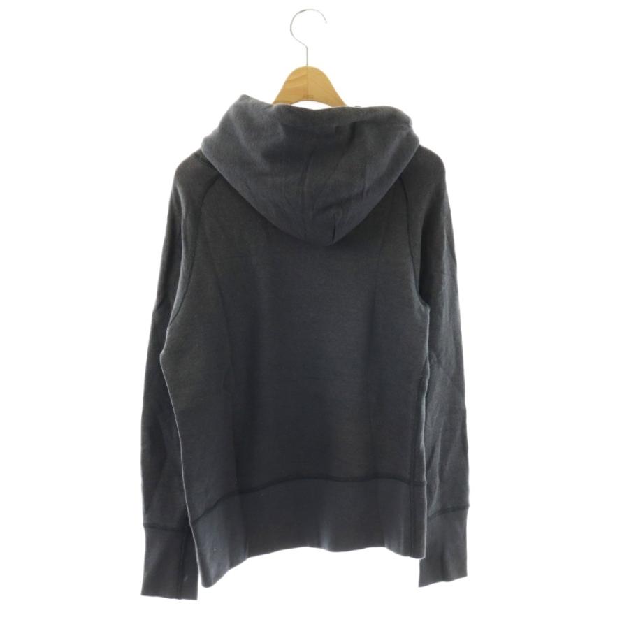 トップス Americana パーカー グレー カレッジロゴ 100%cotton