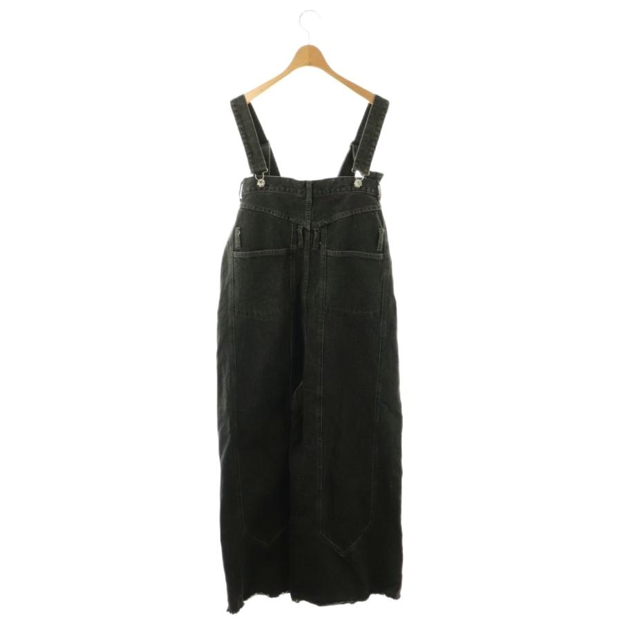 プランクプロジェクト PRANK PROJECT Loose Waist Two-way Salopette Pants デニムパンツ サロペット ダメージ加工 F ブラック /HK ■OS レ_1