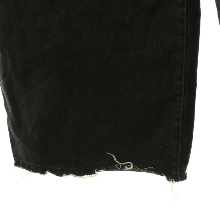 プランクプロジェクト PRANK PROJECT Loose Waist Two-way Salopette Pants デニムパンツ サロペット ダメージ加工 F ブラック /HK ■OS レ_3