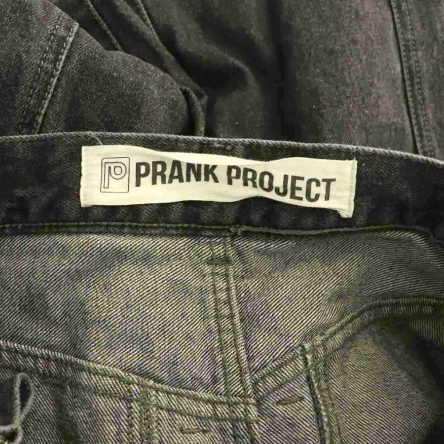 プランクプロジェクト PRANK PROJECT Loose Waist Two-way Salopette Pants デニムパンツ サロペット ダメージ加工 F ブラック /HK ■OS レ_4