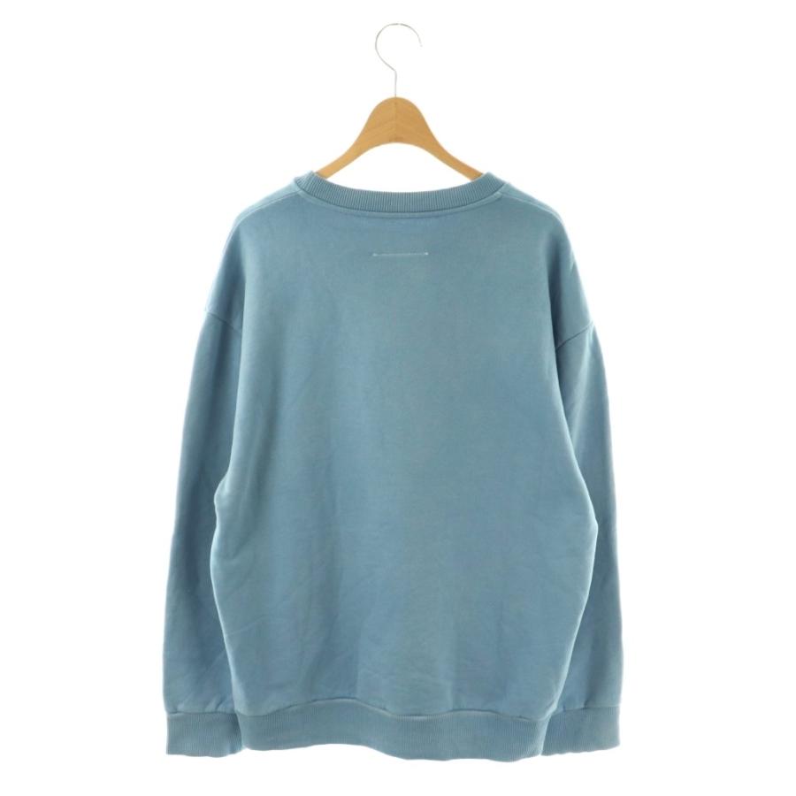 エムエムシックス メゾンマルジェラ MM6 Maison Margiela S52GU0160 スウェット トレーナー S スモークブルー /ES ■OS レディース_1