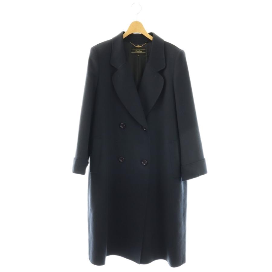 レリアン Leilian ウールコート アウター ロング チェスター 13+