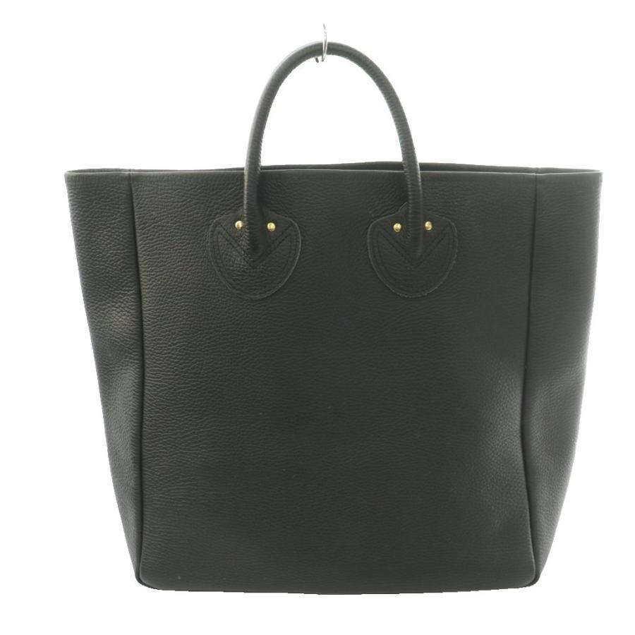 YONG&OLSEN エンボスレザートート　M 黒 ヤングアンドオルセン YOUNG & OLSEN エンボスレザー トートバッグ M