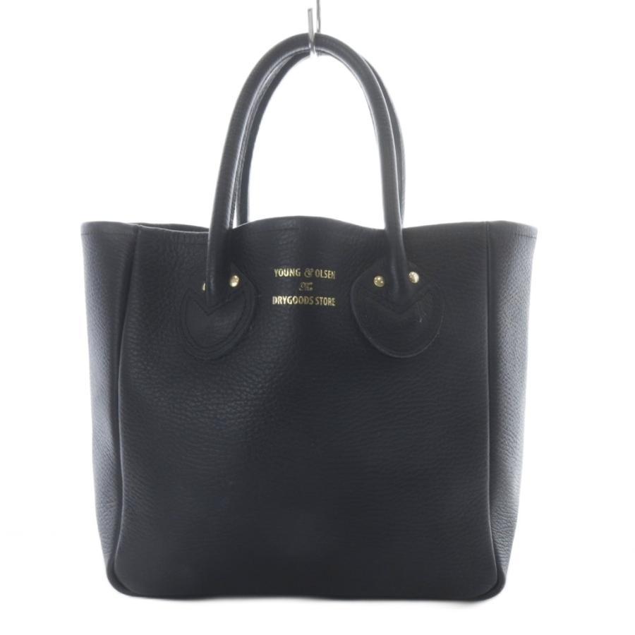 ヤングアンドオルセン YOUNG & OLSEN エンボスレザー トートバッグ S