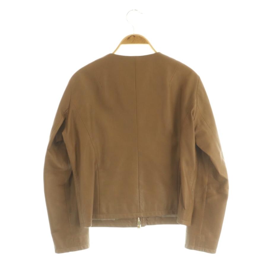 バーニーズニューヨーク BARNEYS NEW YORK シープスキン レザー 