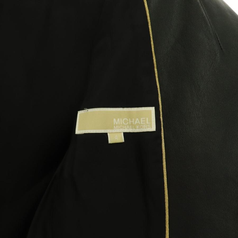 マイケルコース MICHAEL KORS レザージャケット 革ジャン テーラード