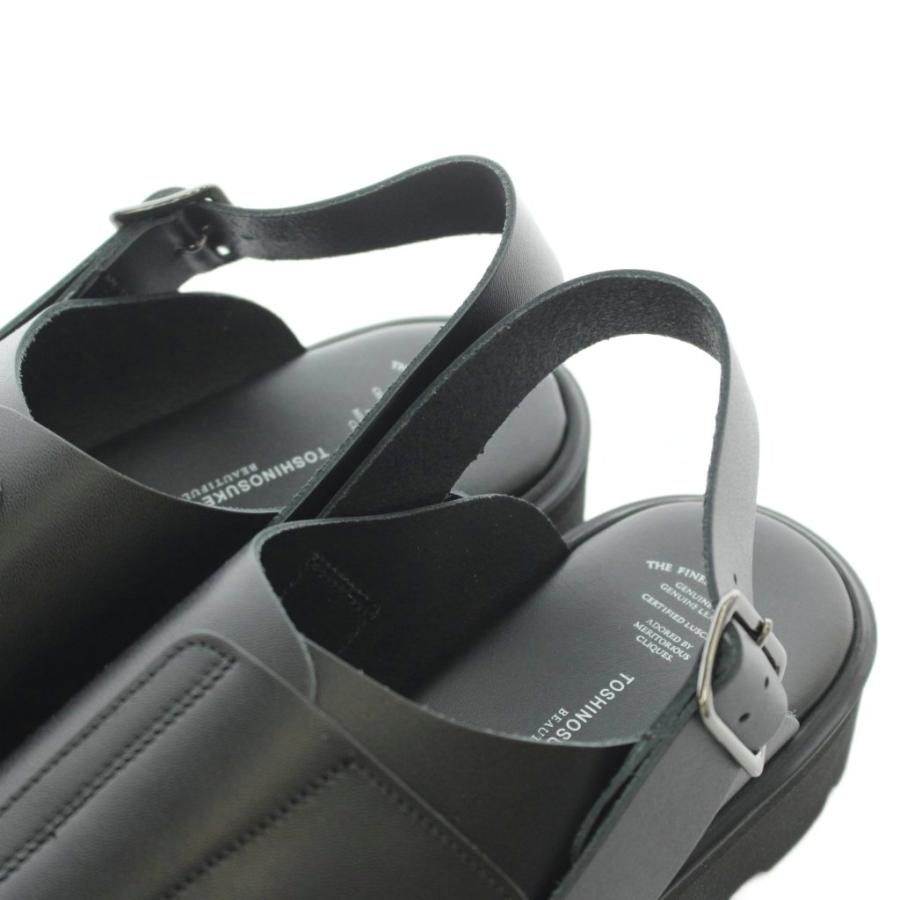 トシノスケタケガハラビューティフルシューズ VELCRO SANDALS サンダル