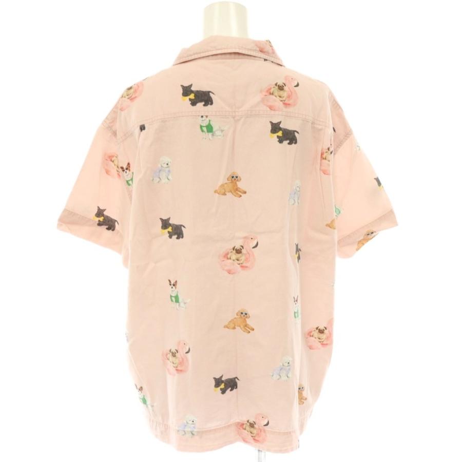 ジェラートピケ gelato pique 25SS UNISEX SUMMER DOG 総柄シャツ