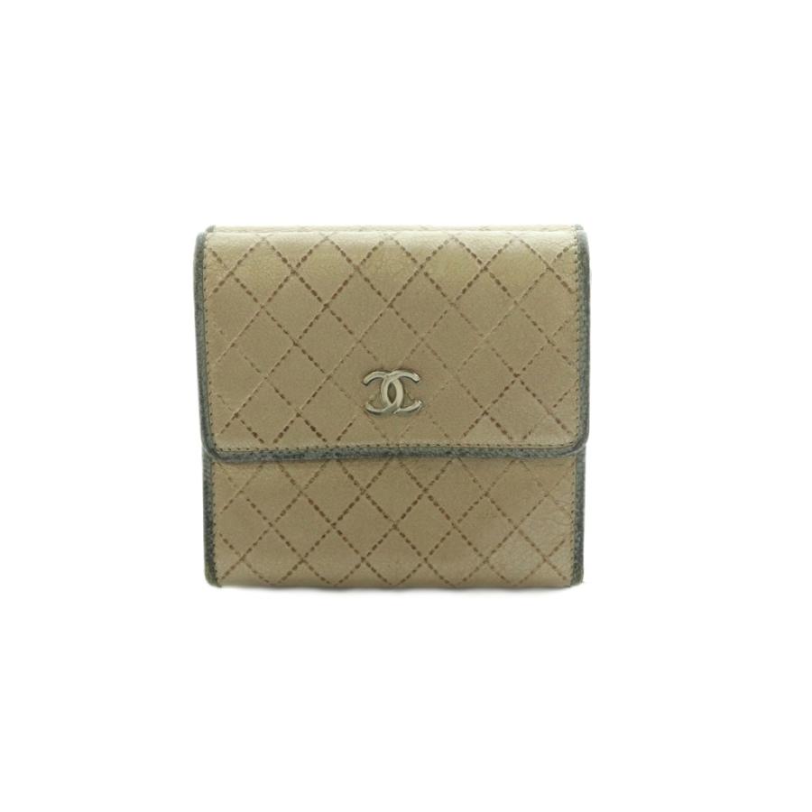 CHANEL（シャネル） CHANEL 11番台 ビコローレ 三つ折り財布 小銭入れ 