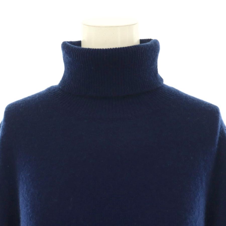 バーニーズニューヨーク BARNEYS NEW YORK カシミヤタートルネック 