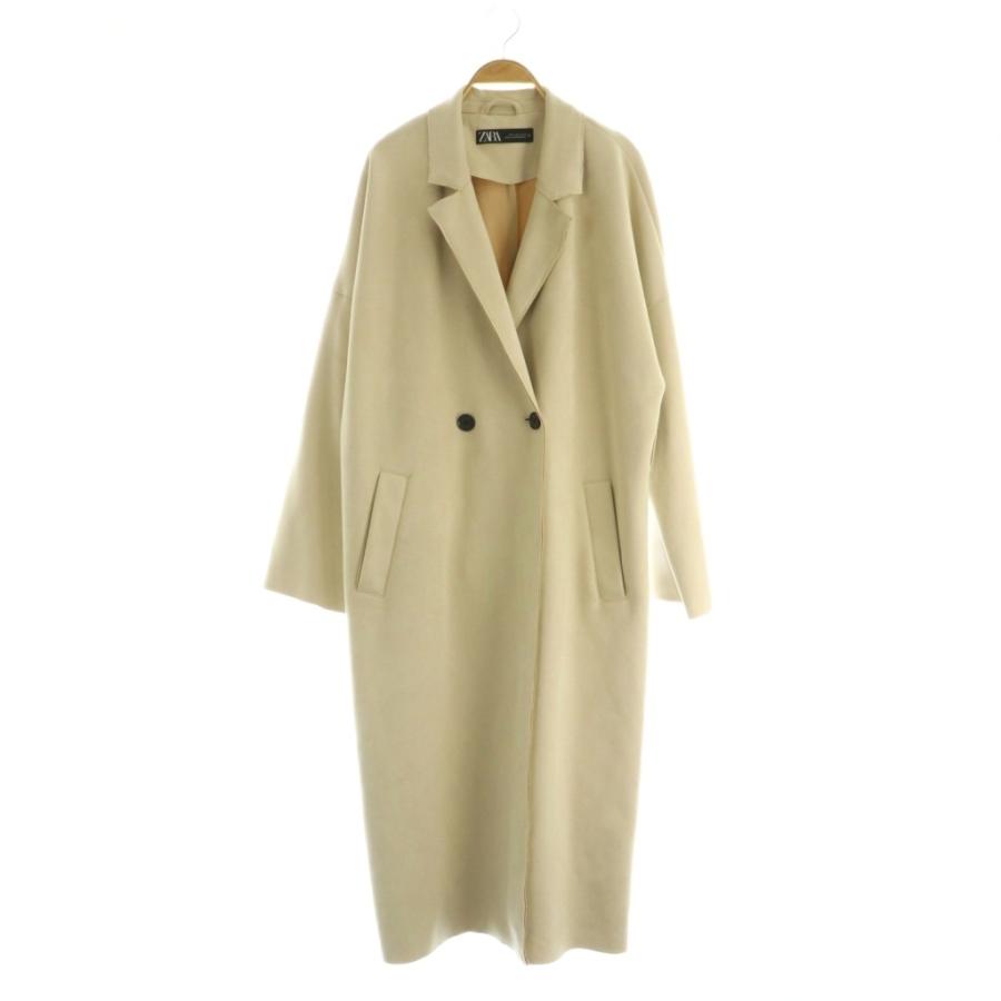 ZARA（ザラ） フェイクスエード ロングコート ストレッチ USA L 