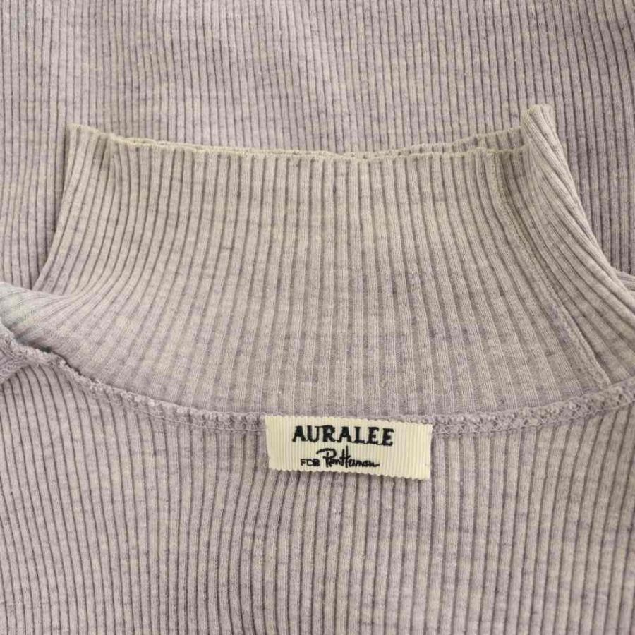 オーラリー AURALEE ロンハーマン別注 GIZA RIB TURTLENECK TOP