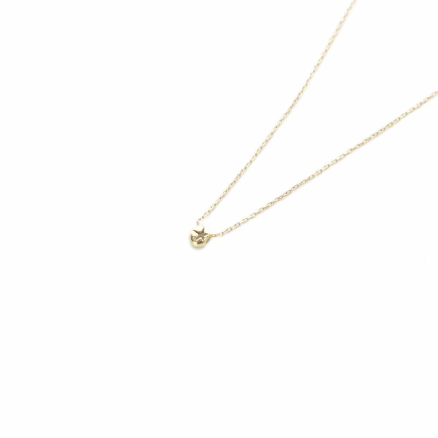 スタージュエリー STAR JEWELRY MOON SETTING ネックレス ペンダント 