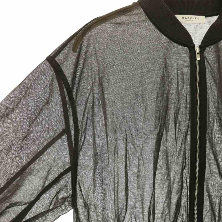 マカフィー MACPHEE トゥモローランド グロッシージャージージップ