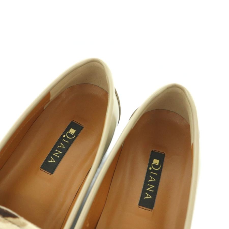 DIANA（ダイアナ） DIANA Luxe Collection ローファー モカシン ゼブラ 