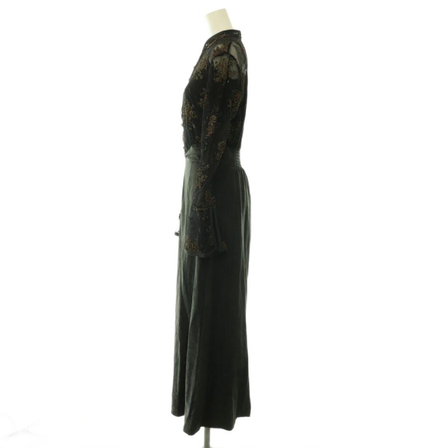 アメリヴィンテージ Ameri VINTAGE FLOWER LACE DRESS フラワーレース