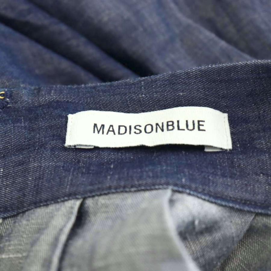 マディソンブルー MADISONBLUE TUCK VOLUME SKIRT CU/LI リネン混