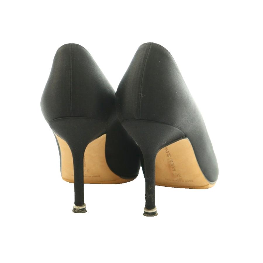 訳ありManolo Blahnik ✨ブラックレースハイヒール　36.5 訳ありManolo Blahnik ✨ブラックレースハイヒール 36.5 Manolo