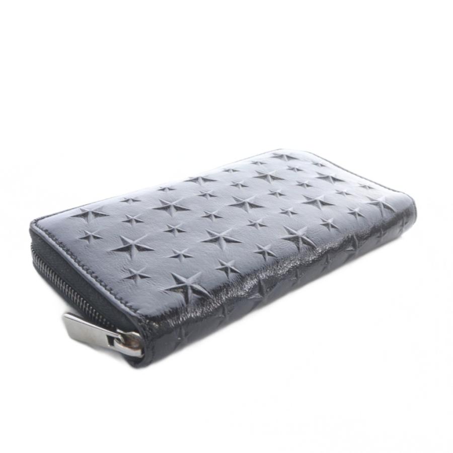 ジミーチュウ JIMMY CHOO CARNABY S スターエンボス 長財布 黒