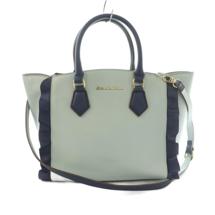 新品Samantha Vega 2way ショルダーバッグ フリル 未使用品 Samantha Vega（サマンサベガ） Samantha Vega 2WAY ハンドバッグ