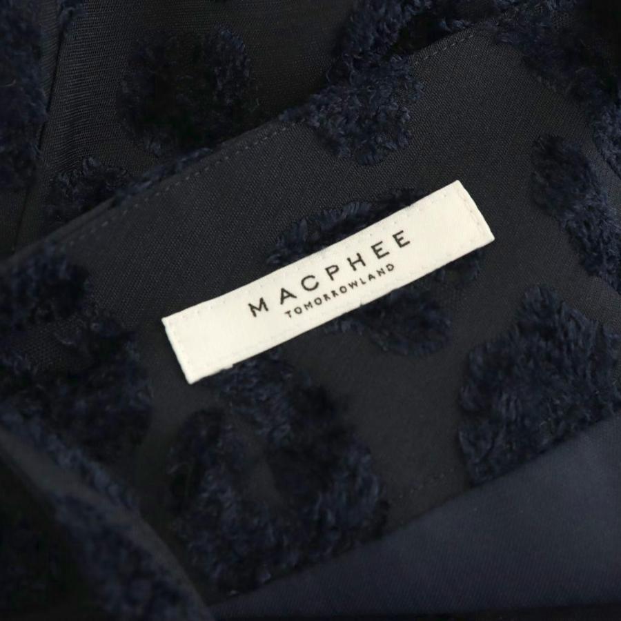 マカフィー MACPHEE トゥモローランド カットジャカード サスペンダー 