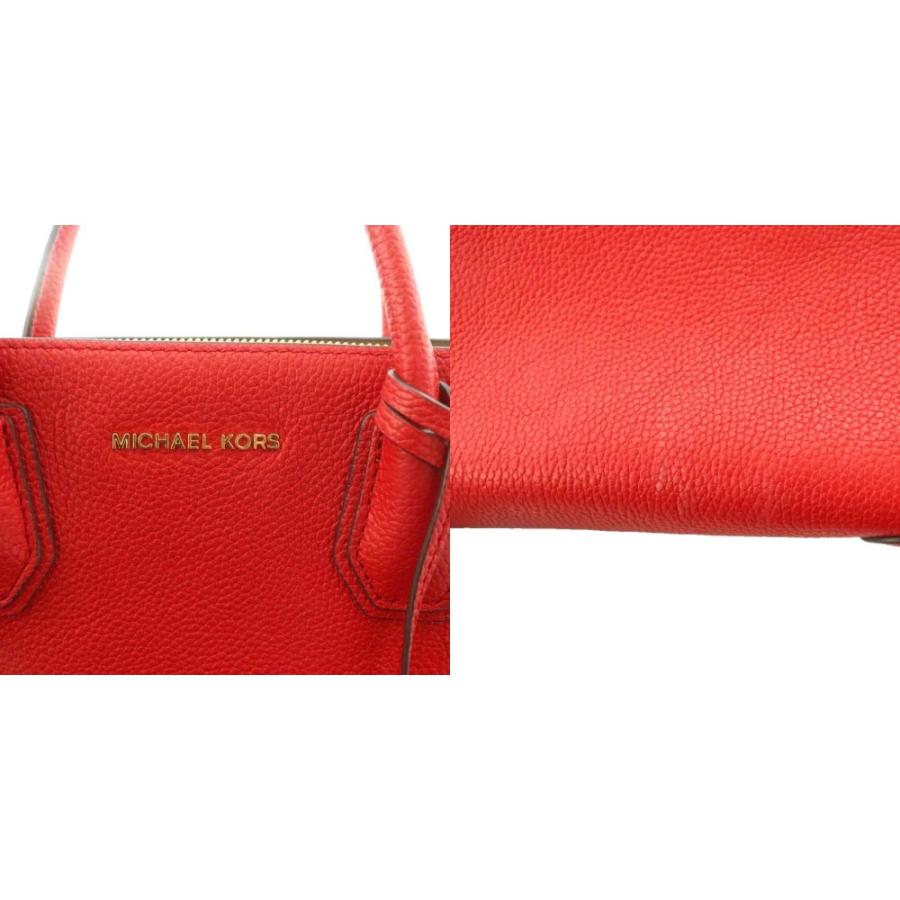 マイケルコース MICHAEL KORS 2wayバッグ ハンド ショルダー レザー 赤 