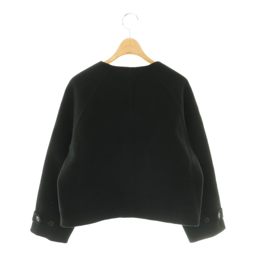 セオリー Luxe New Divide カシミヤ混 ショートコート ブラック theory luxe（セオリーリュクス） theory luxe 25AW Hildon Kati Coat