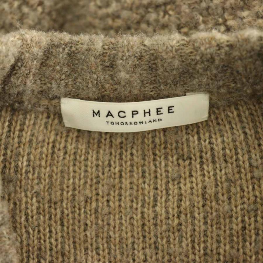 マカフィー MACPHEE トゥモローランド 22AW ムートン ジップアップ