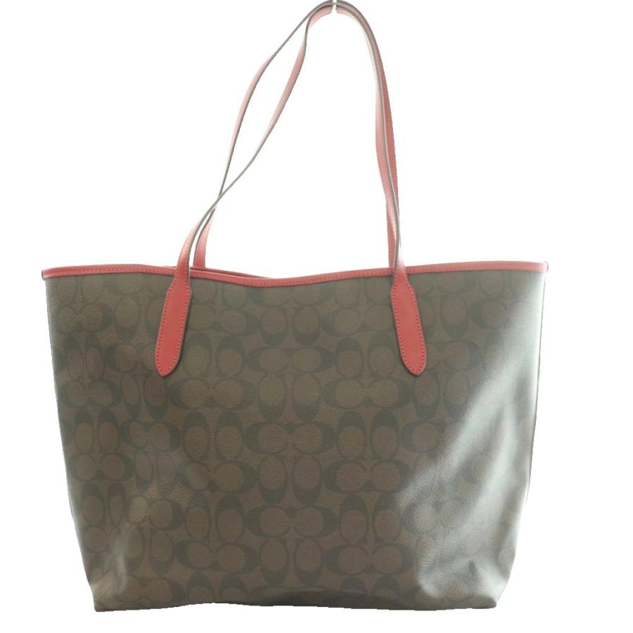 COACH（コーチ） シグネチャー シティ トート バッグ ハンド ダーク 