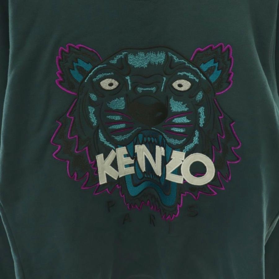 ケンゾー KENZO 刺繍 ロゴ スウェットシャツ トレーナー プルオーバー 