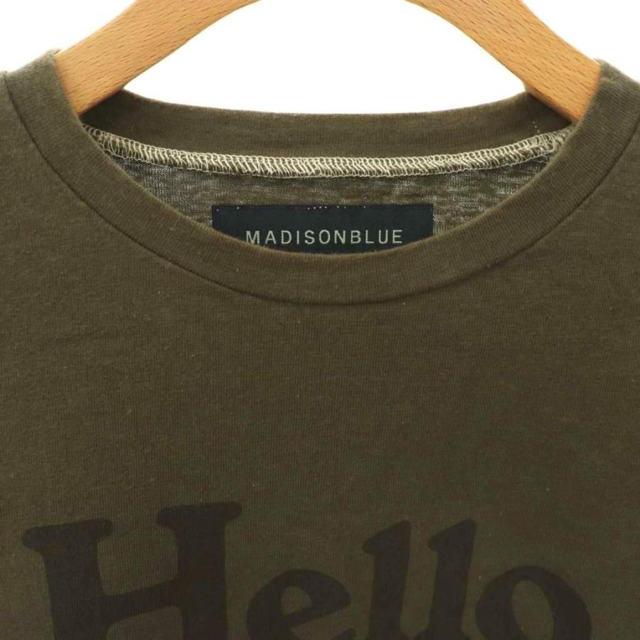 マディソンブルー MADISONBLUE HELLO CREW NECK Tシャツ クルーネック