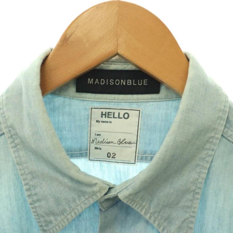マディソンブルー MADISONBLUE HAMPTON CHAMBRAY シャツ シャンブレー