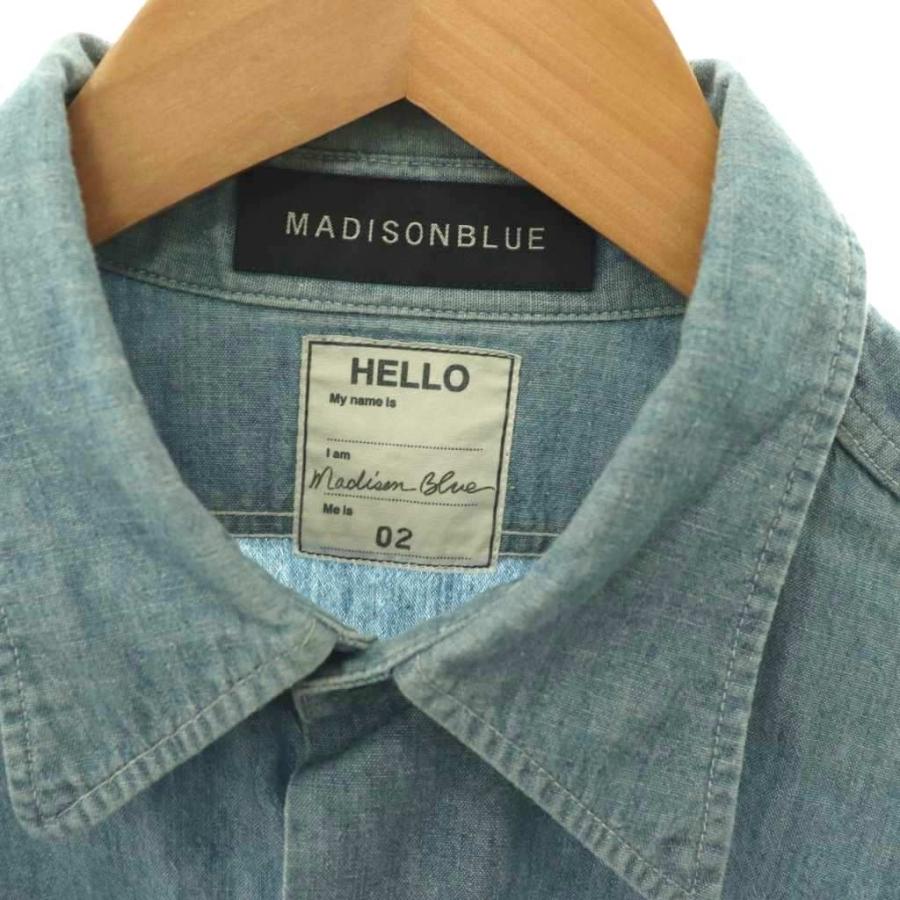 マディソンブルー MADISONBLUE HAMPTON CHAMBRAY シャツ シャンブレー