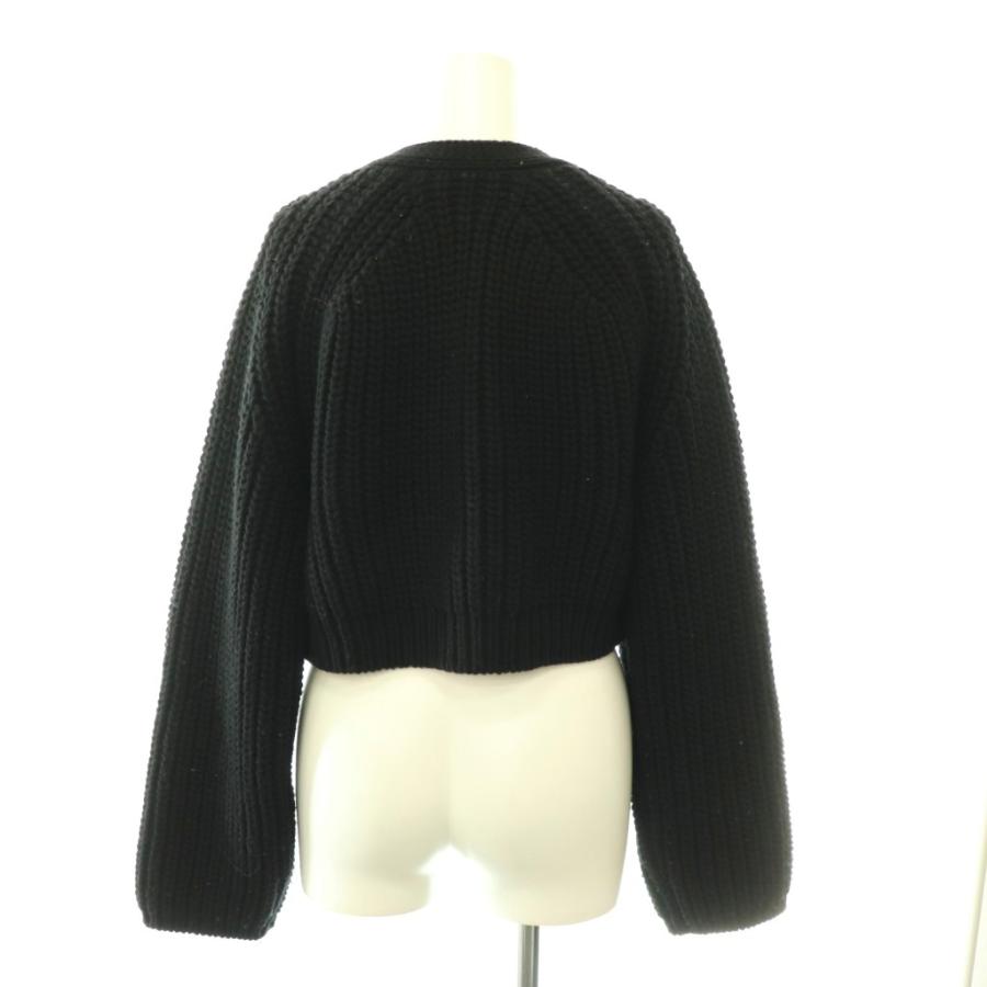 シシクイ SHISHIKUI cardi a カーディガン ニット 長袖 ウール F 黒 /NR ■OS レディースの画像